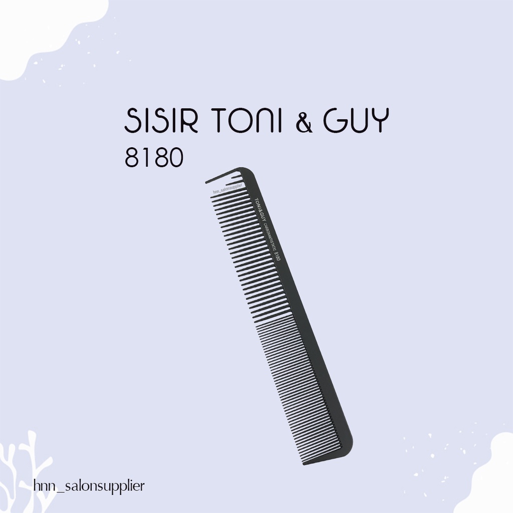 Alat Potong Sisir Rambut Professional Salon Barber Toni and Guy Carbon Antitastic 8180