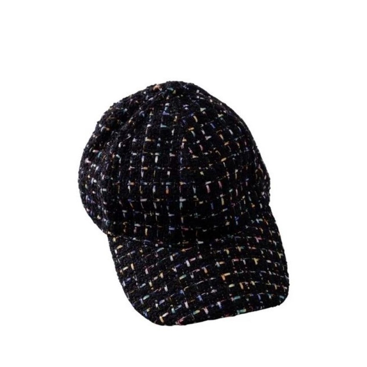 ZRA CHECK NAUTICAL CAP / ZRA TWEED CAP