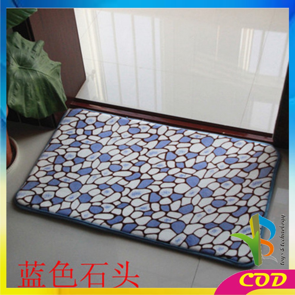 RB-C230 - C233 Keset Kaki Anti Slip 40X60CM Bahan Memory Foam / Keset Kamar Mandi / Keset Karakter