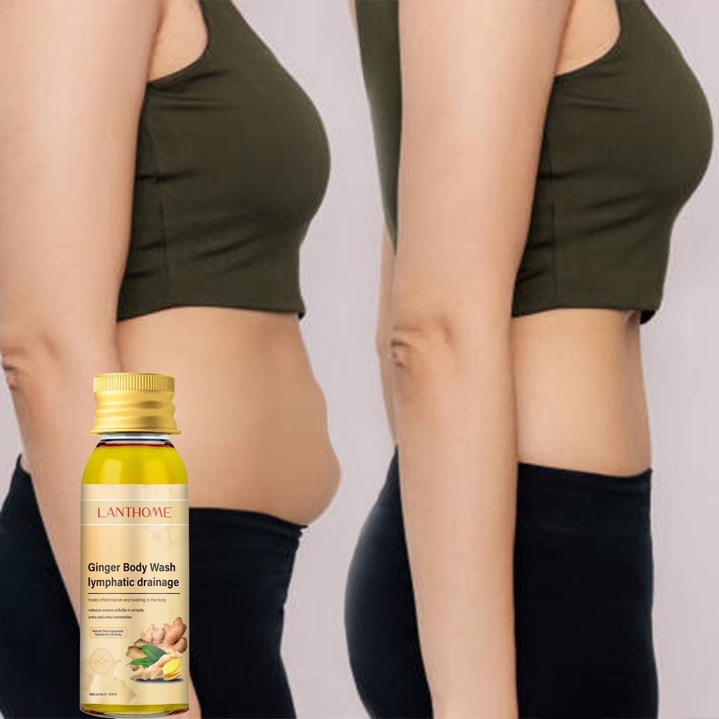 【COD】Penurunan berat badan dan pelangsingan/sabun mandi jahe Ginger Slimming Body Wash Lotion Sabun Mandi Losing Weight Body Firming Cellulite Remove Lymphatic Drainage Natural Health Body Care