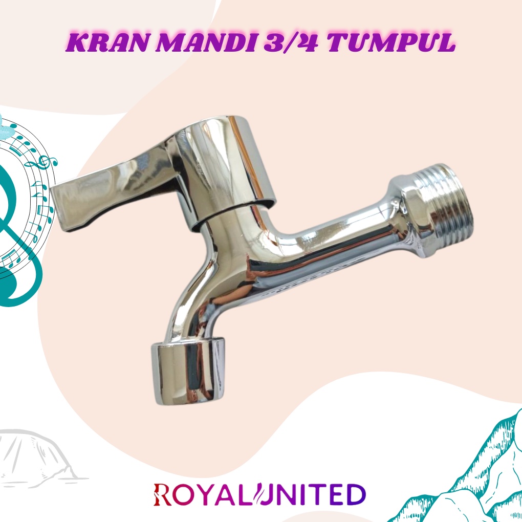 Kran Taman Stainless 3/4 - Kran air taman 3/4 berkualitas