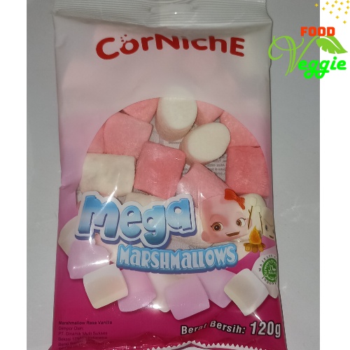 

Corniche Mega Marsmallow Pink White 120 Gr