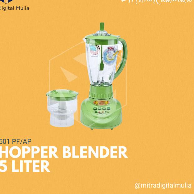 Miyako CH-501 PF/AP Chopper Blender CH501PF/AP