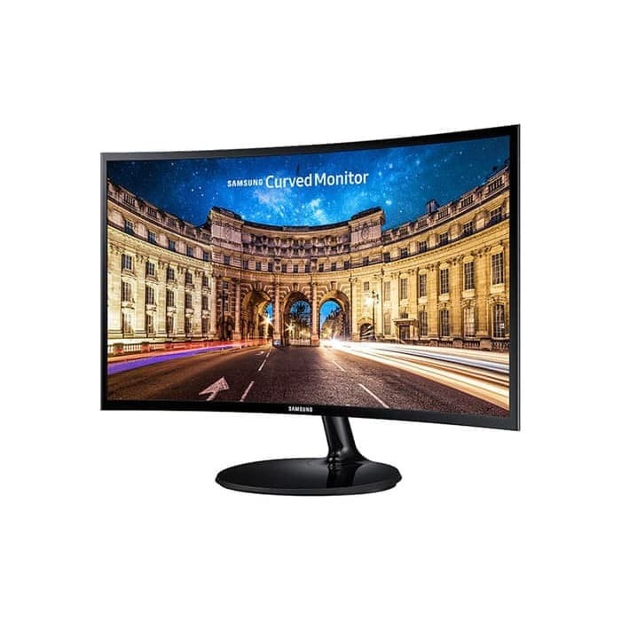Monitor Samsung Curved Lc24 24F390 24" Inch Lcd Led Monitor Hdmi +Vga #Original