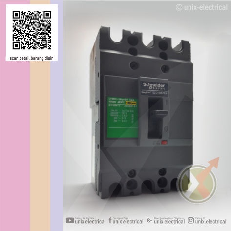 MCCB SCHNEIDER ELECTRIC EZC100B 3P [Original]