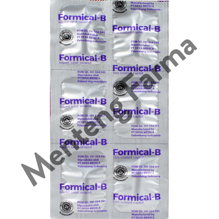 Formical-B 6 Kaplet - Suplemen Penambah Kalsium