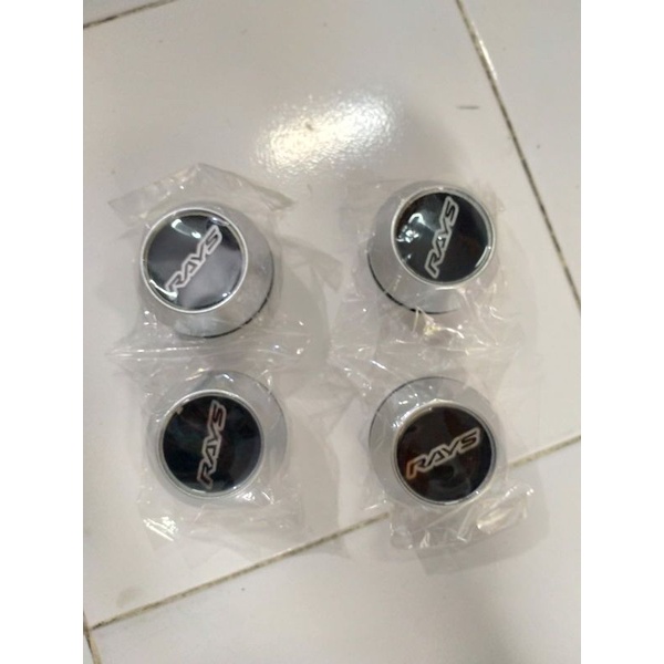 tutup dop velg mobil diameter 6 cm silver