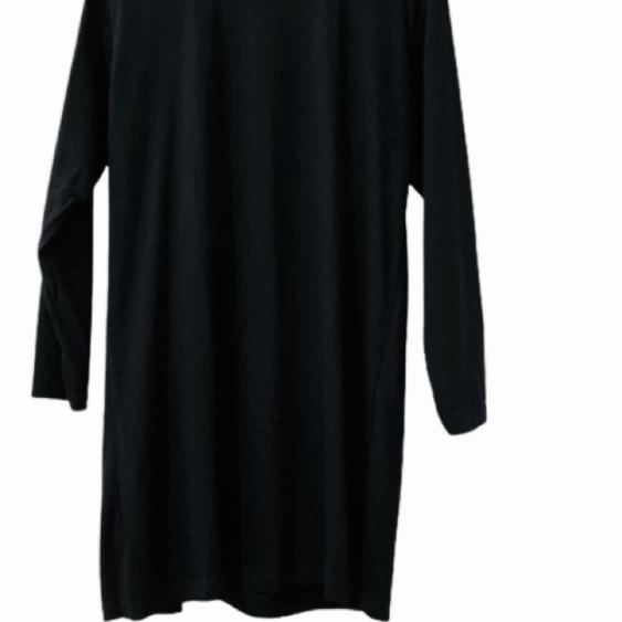Kaos Polos Tunik - Hitam, XS