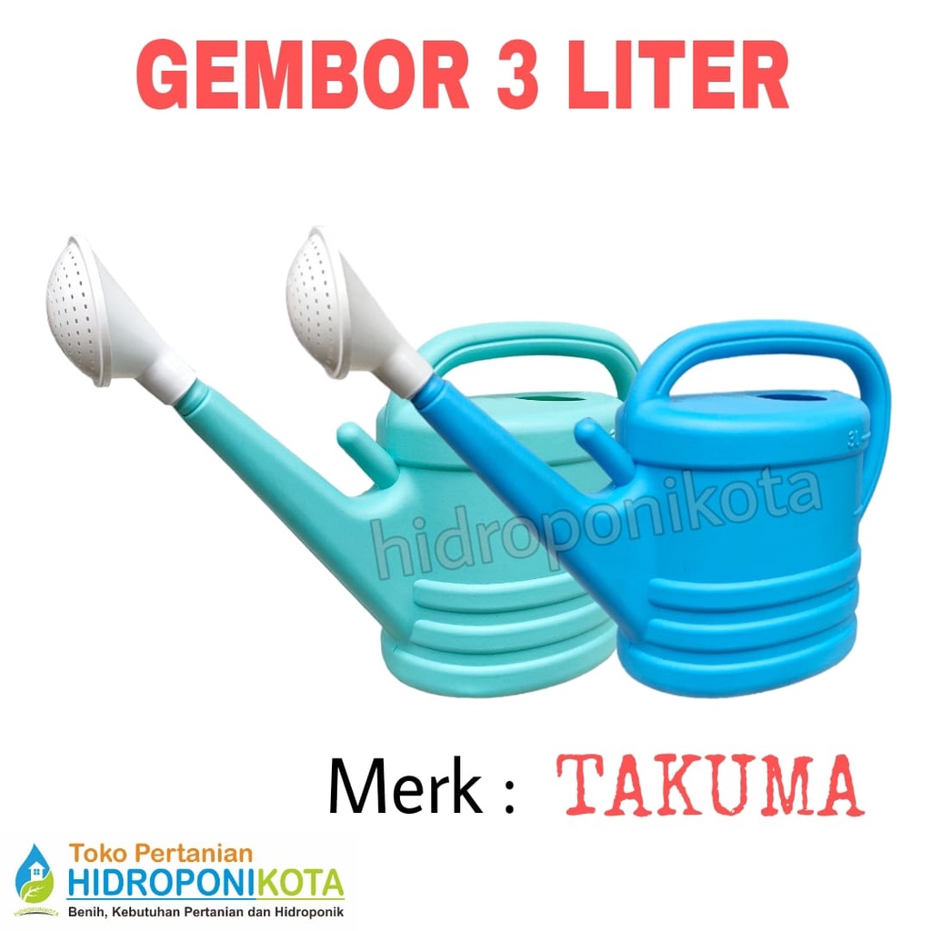 TAKUMA - GEMBOR 3 LITER - gembor plastik -  penyiram bunga