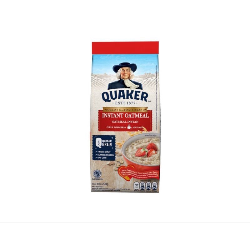 

QUAKER INSTANT OATMEAL 200G
