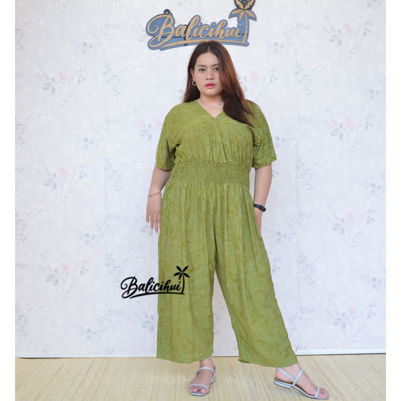 Balicihui Jumpsuit Panjang Jumbo Jumpsuit Victoria Jumpsuit Plus Size Big Size Jumpsuit Panjang