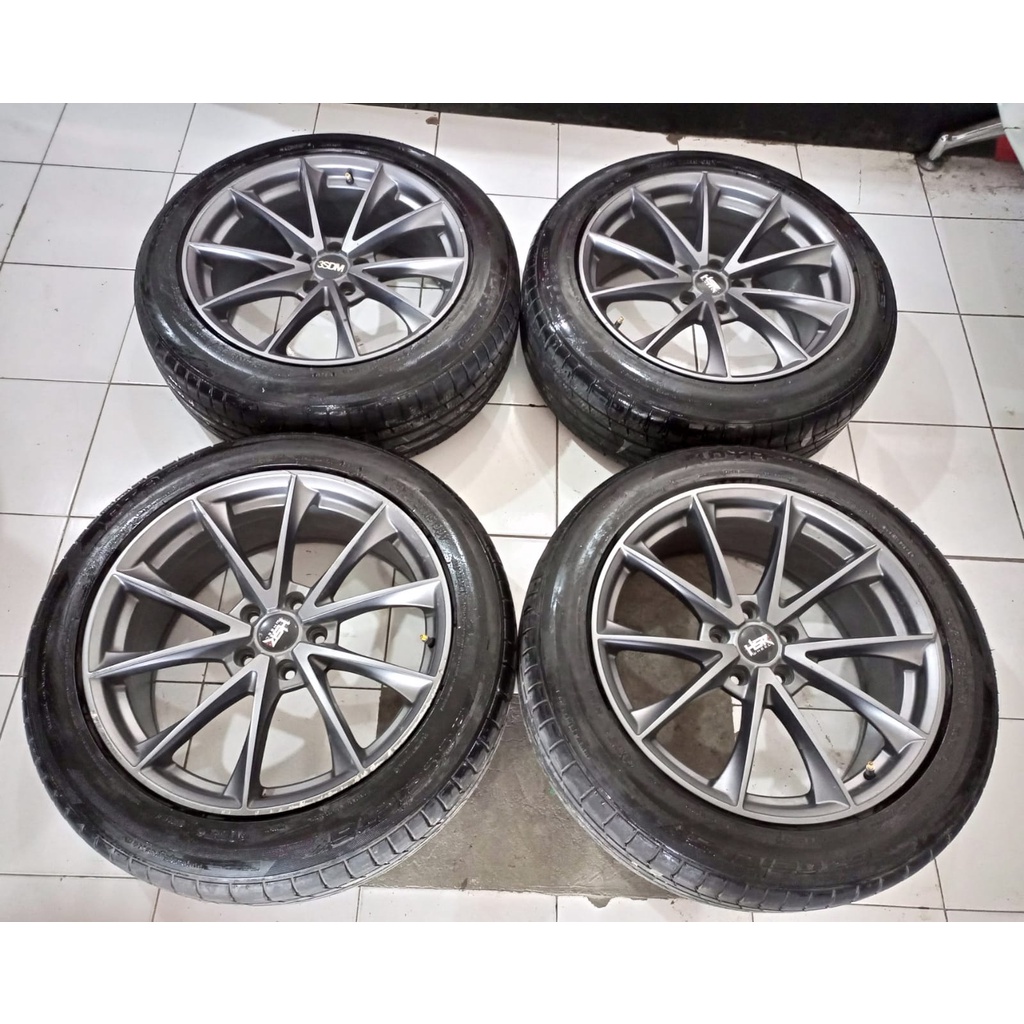 VELG MOBIL SECOND MONTANA HSR RING 19 LEBAR 8,5 PCD 5X114,3 + BAN IOTA ST68 225 55 R19