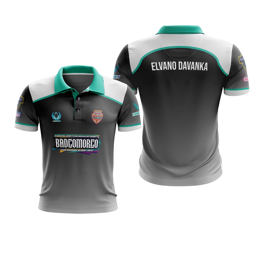 YRCUSTOM Bikin Jersey Kaos Kerah Polo Printing Desain Sendiri