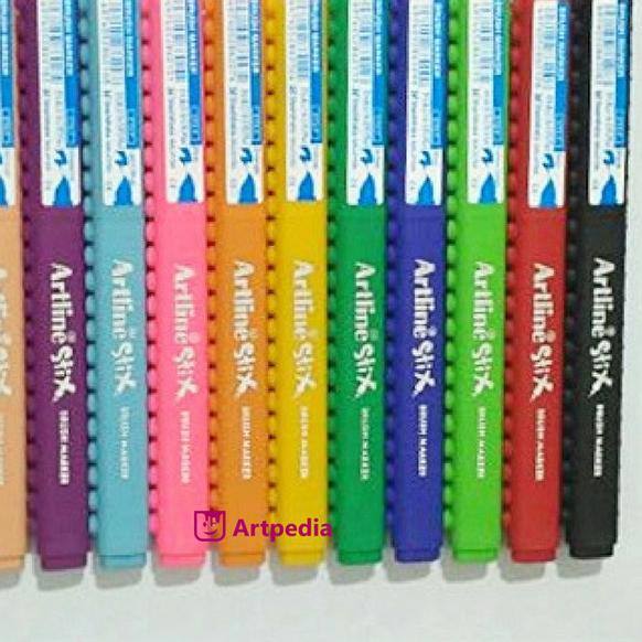 

Artline Stix Brush Marker Set 12