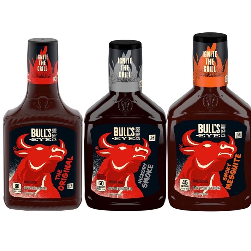 

bulls / Bull's / Eye / Texas / Style / Smoky / Mesquite / bbq / Sauce / Original / saus / Hickory / Smoke