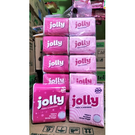 JOLLY TISSUE WAJAH 2PLY 250SHEET/200SHEET