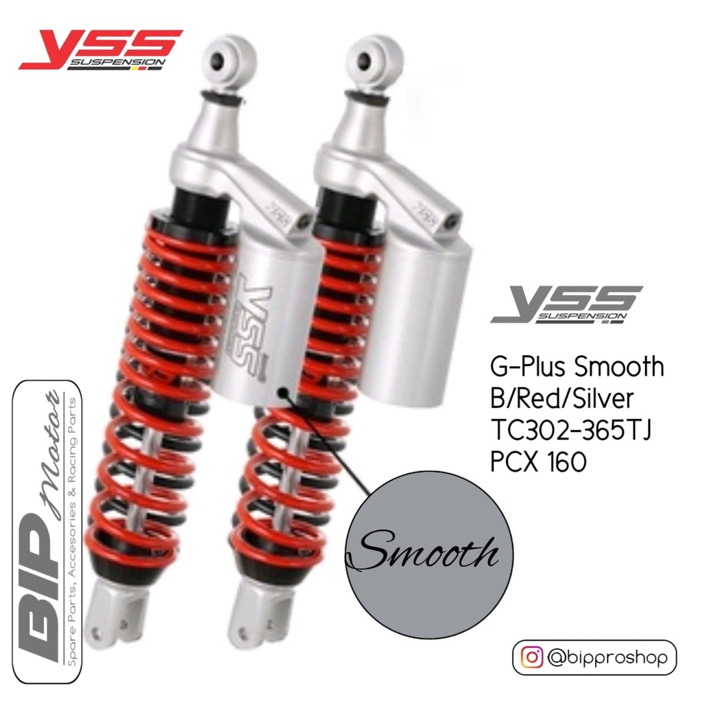 Skok  YSS G-Plus Smooth Gold Edition TC302-365TJ PCX 160 black