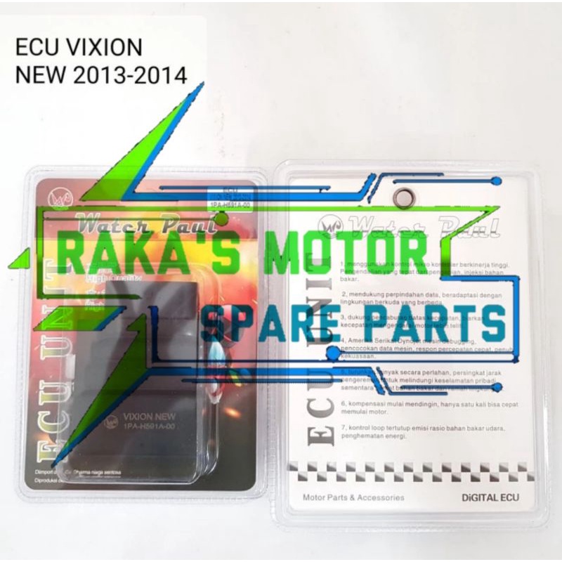 ECU VIXION NEW 2013-2014