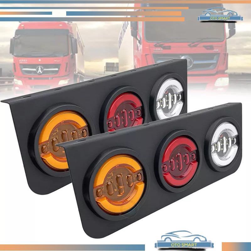 (Harga 1Pasang)Lampu Stoplamp Truk Truck 24Volt 45X17CM