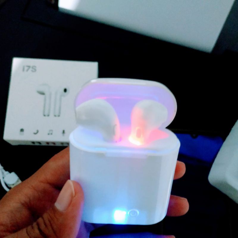 headset bluetooth i7s wireless