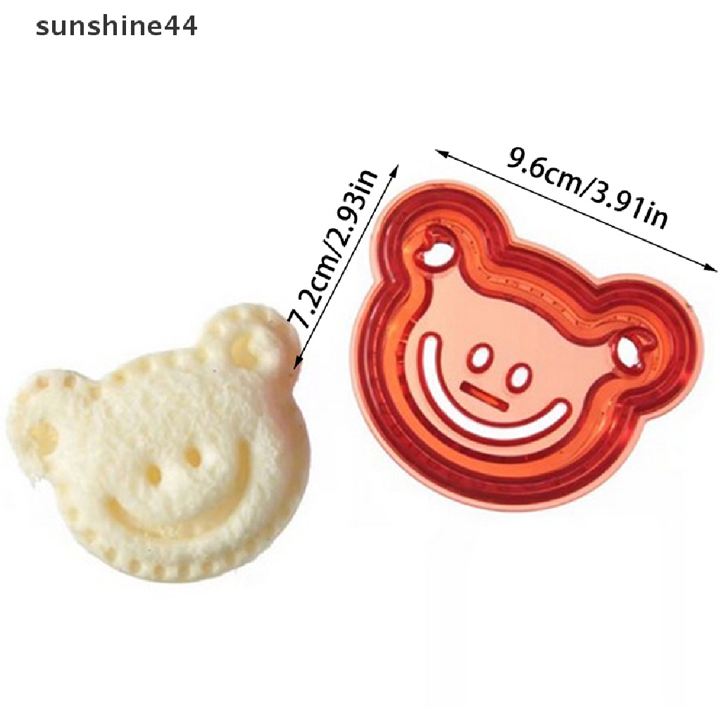 Sunshine 1 Set Cetakan Pemotong Sandwich Untuk Sarapan Anak