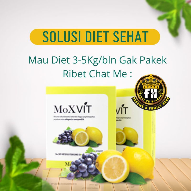 Paket Pelangsing MOXVIT (4 Box)