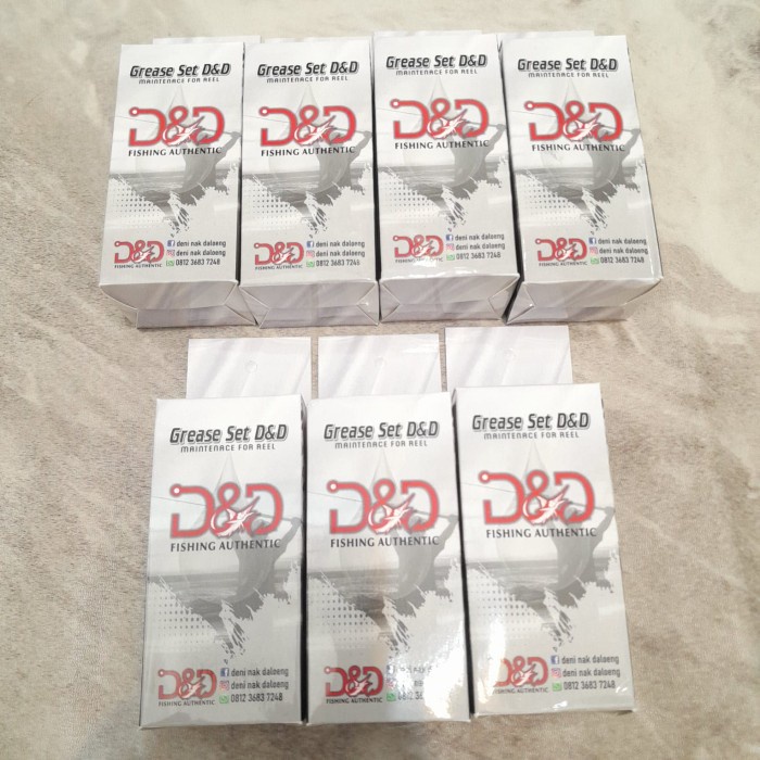 PROMO COD GREASE AND OIL SET DND (Deni Nak Daloeng) MAINTENANCE FOR REEL