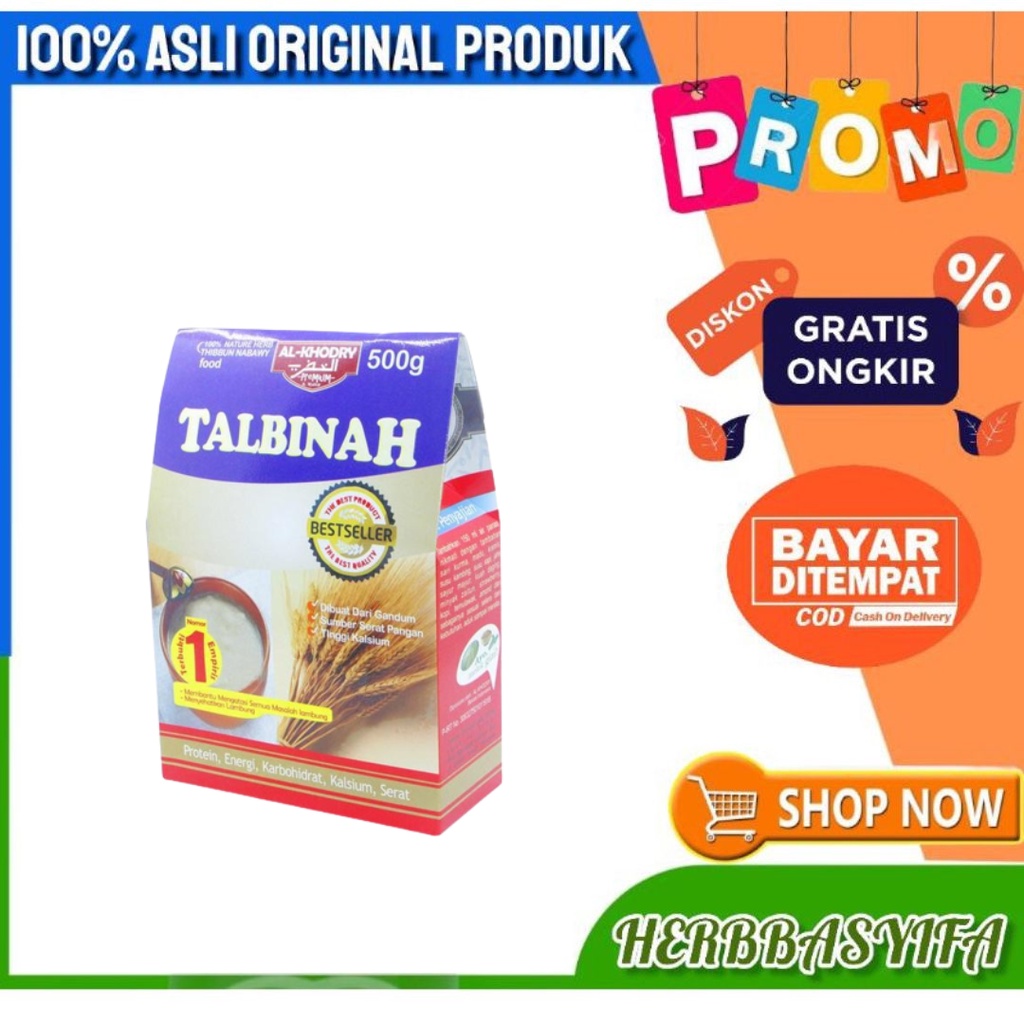 Talbinah Tepung Gandum ( Bubur Gandum ) Nabawy Al khodry Obat Maag Kronis Ori