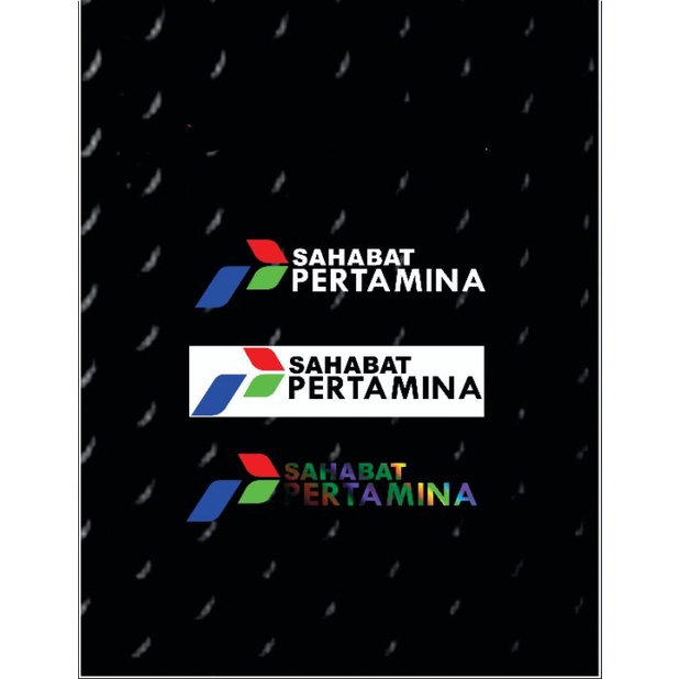 Sticker sahabat Pertamina cutting berkualutas