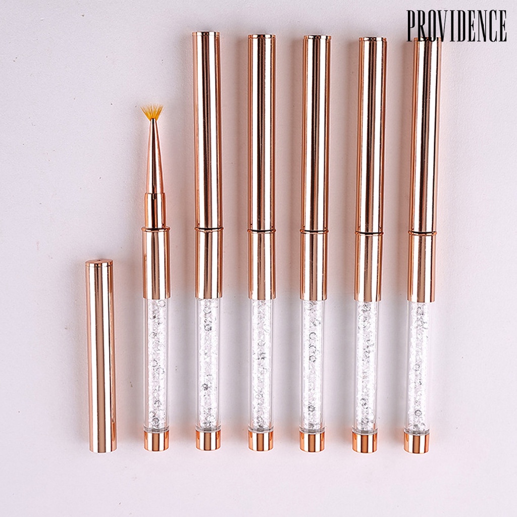 Providence Pen Polymerization Flexible Bulu Lembut Untuk Gambar Nail Art / Manicure