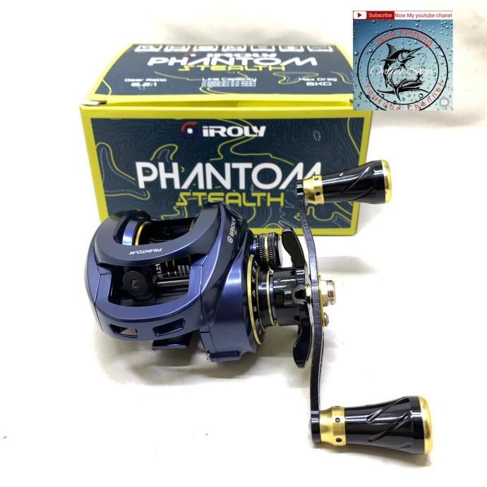 Reel BC Iroly PHANTOM Stealth Handle Kiri