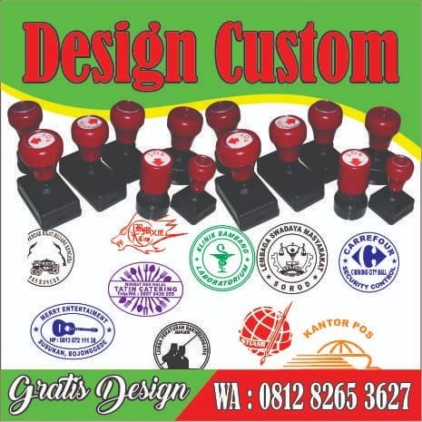 

Stempel Otomatis Flash 1 Warna Desgn Custom Sesuai Selera 1Jam Selesai