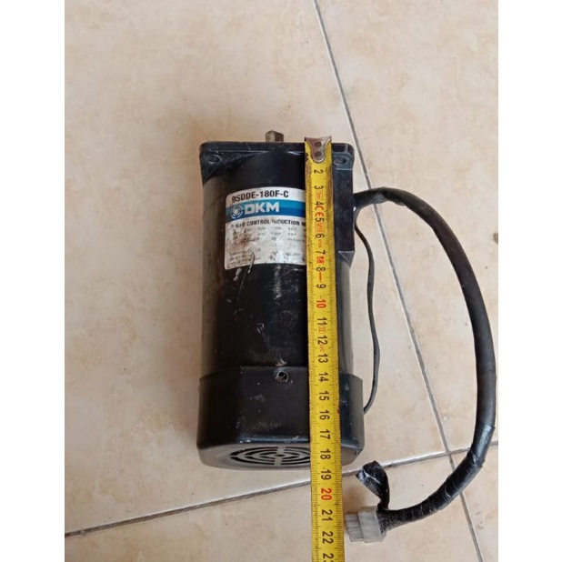 Ac Motor DKM 220V 1400Rpm 180W bisa Speed kControl