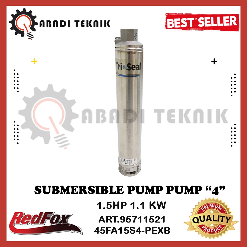SUBMERSIBLE PUMP FRANKLIN POMPA SATELIT 4 INCH 1.1 KW 1.5 HP