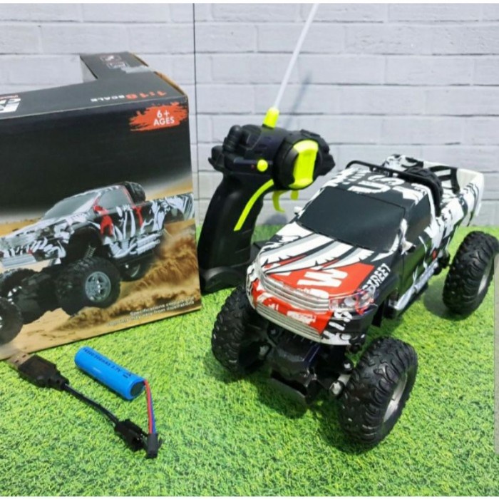 RC Remote Control Mobil Rock Crawler Pick-Up Off Road Toyota Hi-Lux