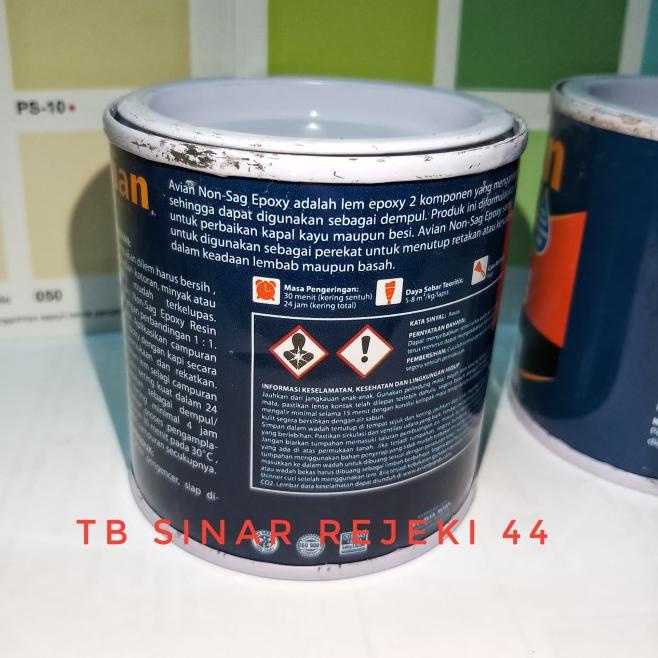 

Lem EPOXY Non Sag Avian 2 Komponen