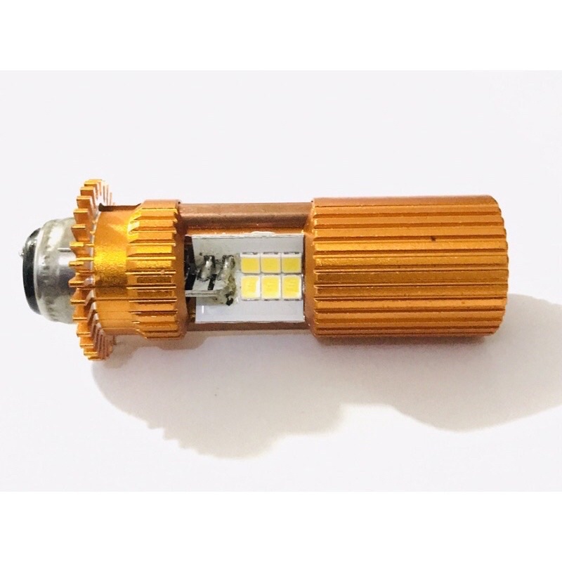 BOHLAM LED H6 LED 12 mata bohlam lampu depan LED