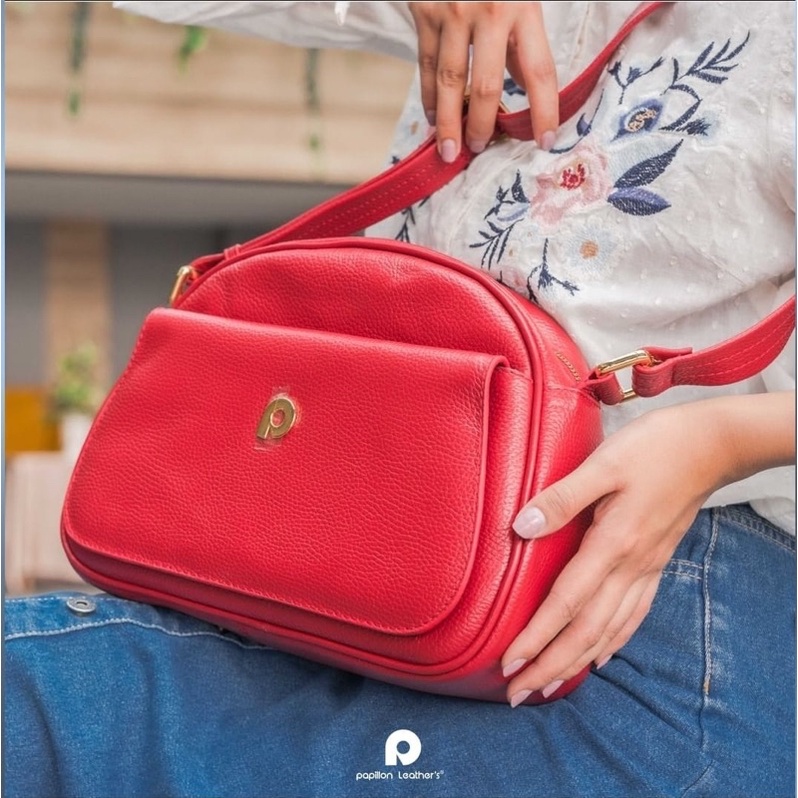 papillon k3416 tas papillon ori tas kulit asli