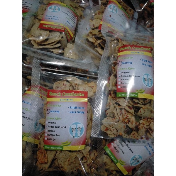

basreng pedas daun jeruk