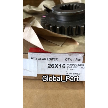 gear box dom dump gigi bawah low kecil gearbox PTO HT130 toyota dyna HT 130 hino dutro 130HT 26x16