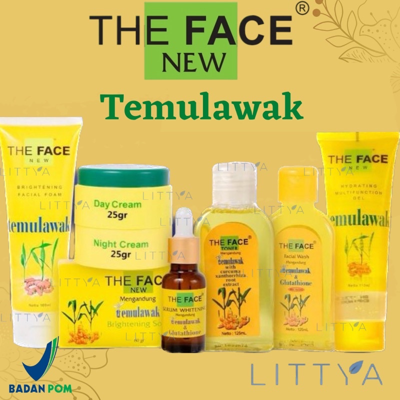 THE FACE TEMULAWAK HOLOGRAM BPOM ORIGINAL