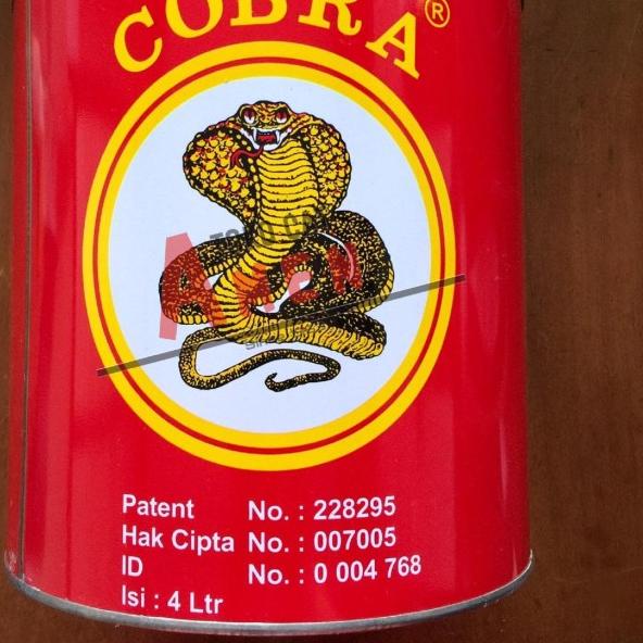 COBRA THINNER ND 4 LT / THINNER COBRA MERAH