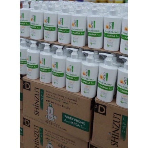 Sabun Cair shinzui pump 480ml beli 1 gratis 1