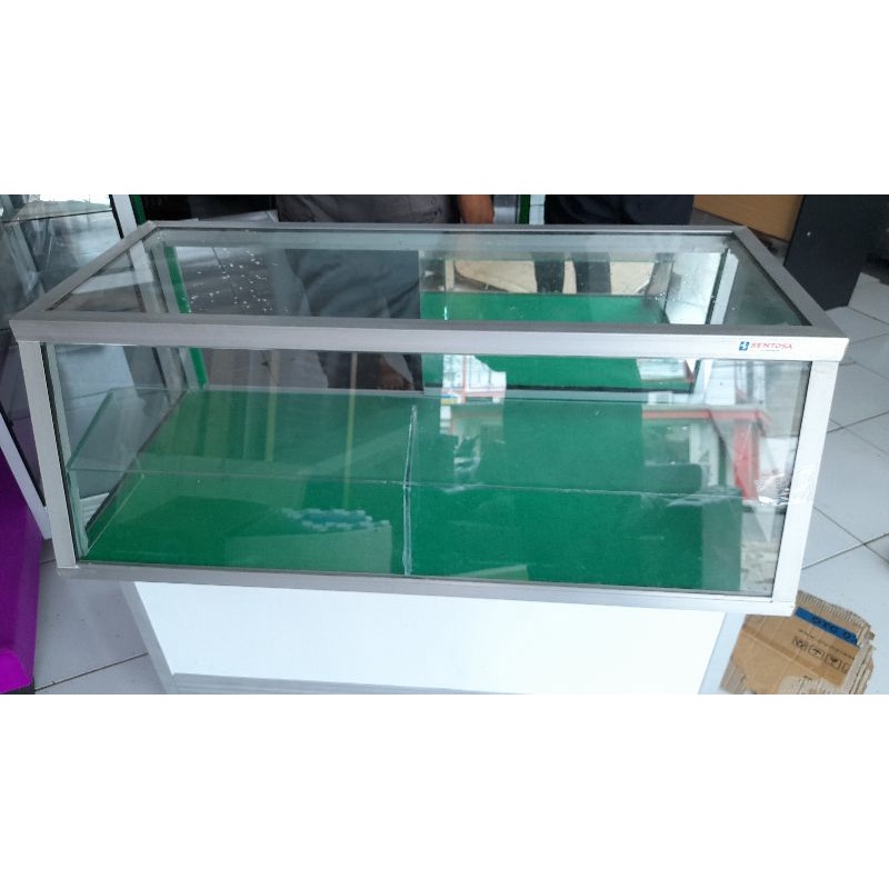 etalase konter 1meter