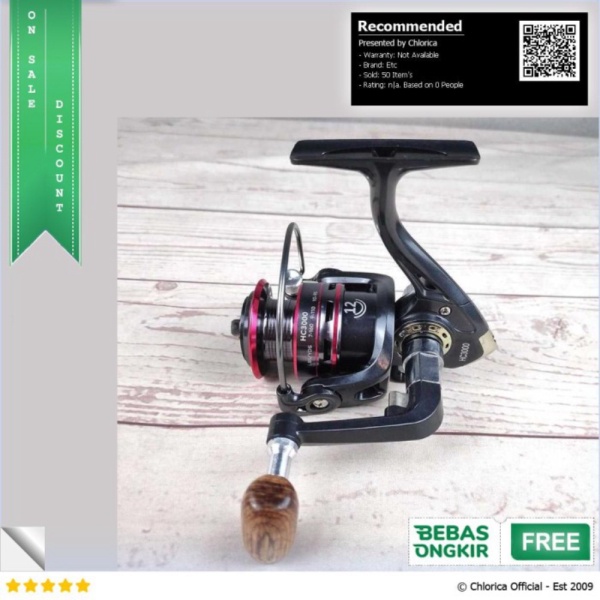 

Dijual LINNHUE HC Series Reel Pancing Spinning Fishing Reel 12 BB 5.2:1 8Kg - Hitam HC3000 Etc Murah