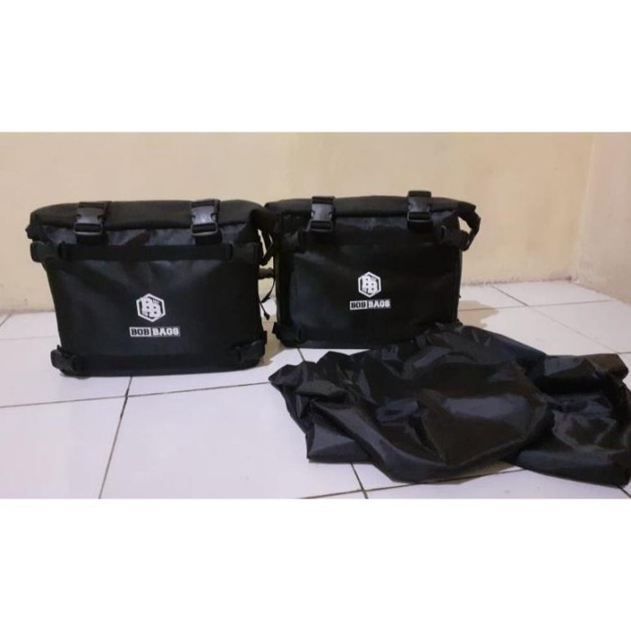 Rain Cover Side Bag Motor Touring, Tas Samping Motor Crf Klx Ktm Versys Bmw Gs