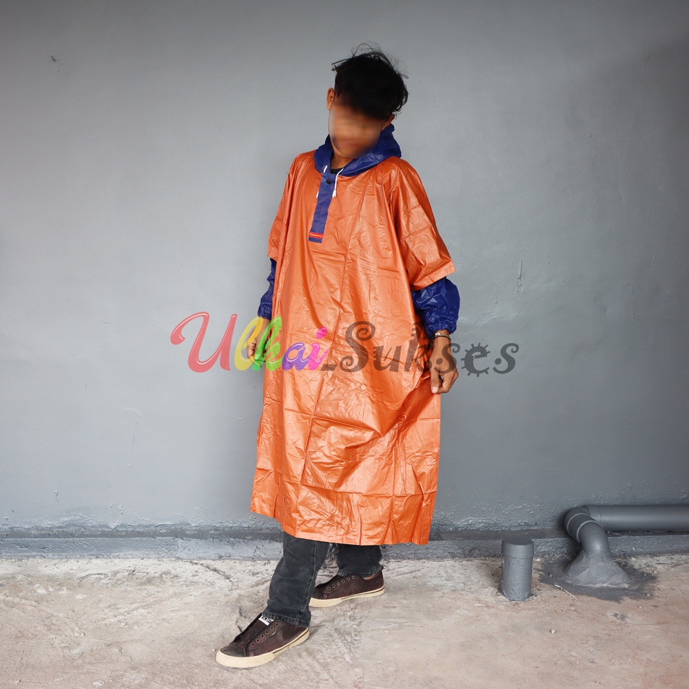 Jas Hujan Ponco Twister Raincoat Indoplast Ponco Lengan Mantel Hujan High Quality Murah