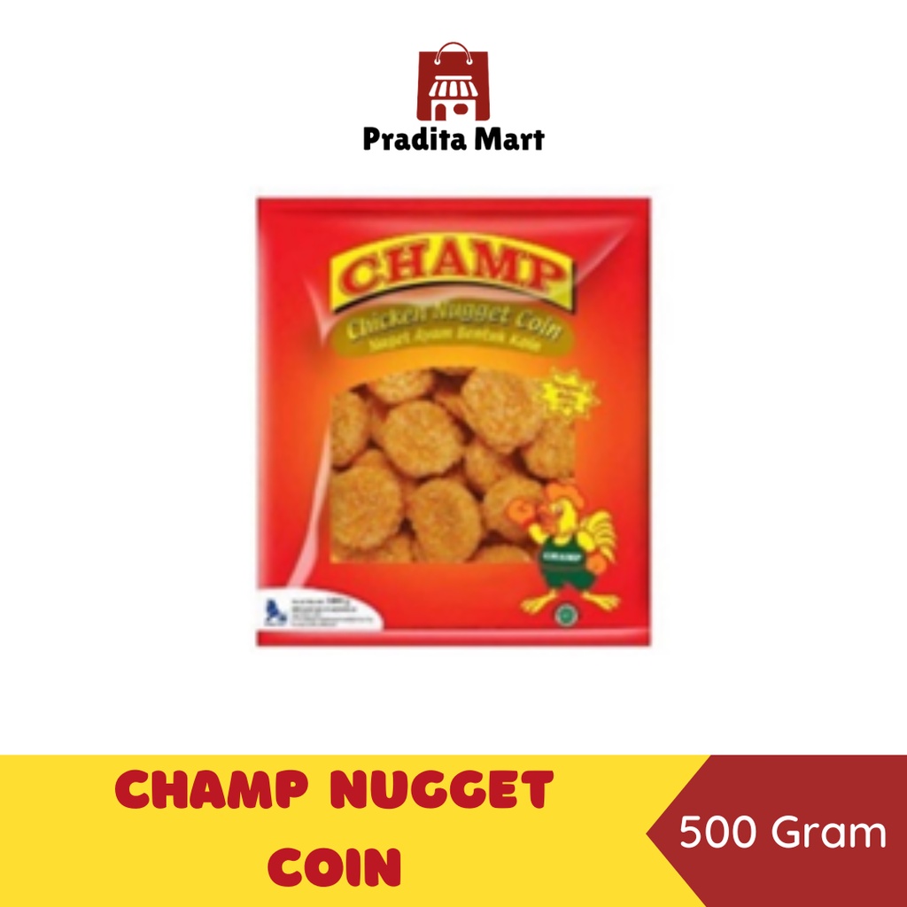 

FROZEN FOOD - Champ Nugget Coin 500 gr