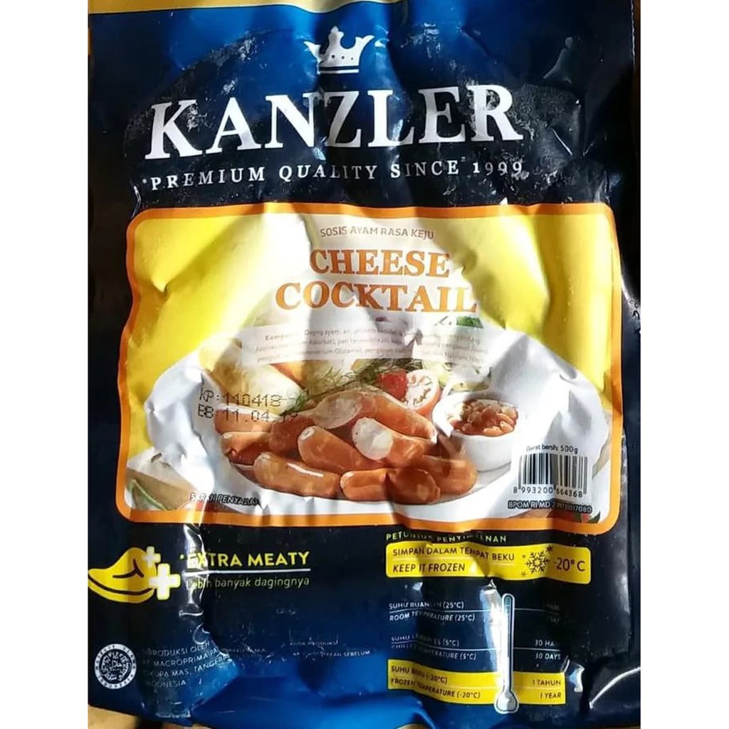 

Kanzler Cheese Cocktail 500gr, Sameday Instan Delivery Jogja