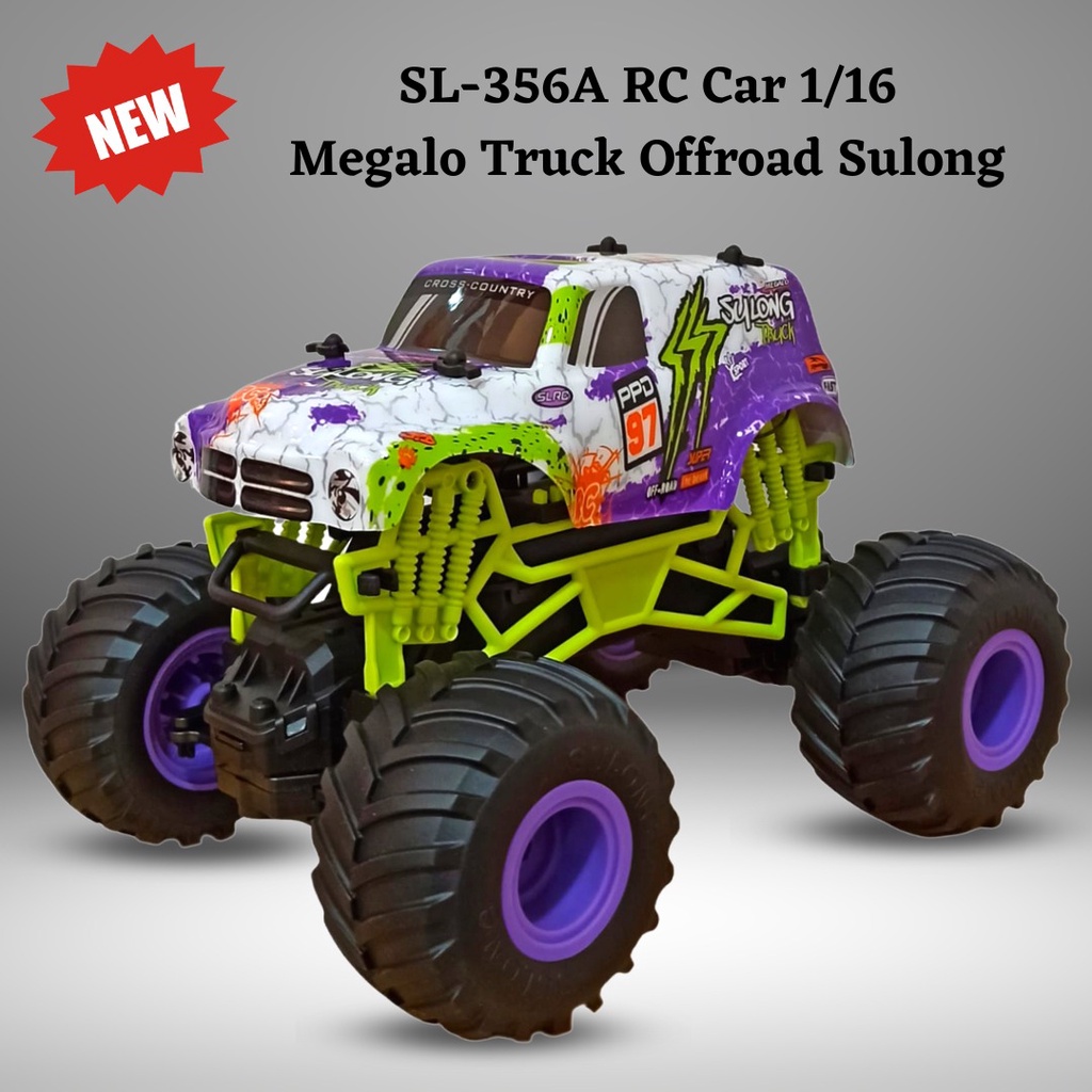 SL-356A RC CAR 1/16 MEGALO TRUCK OFFROAD SULONG